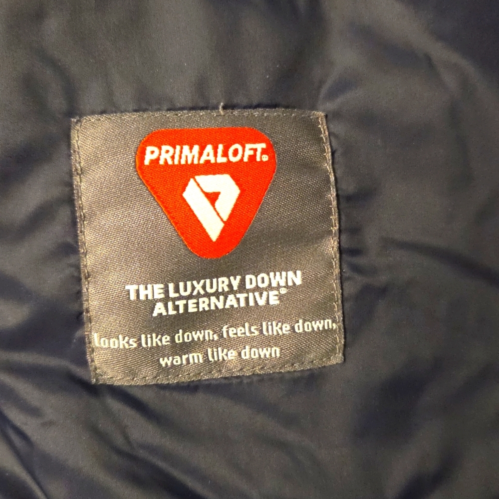 Gap Primaloft Down Alternative Dark Blue Quilted … - image 5